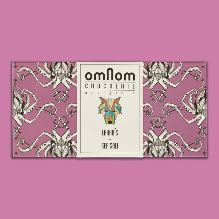 Lakkrís + Sea Salt / Omnom Chocolate 60 grams - nammi.is