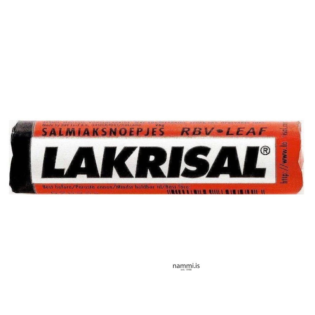 Lakrisal Salmiak Pastilles / 26gr. - nammi.isnammi.is
