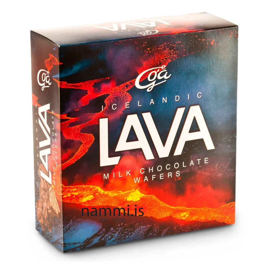 Lava Chocolate Covered Biscuit & Puffed Rice (250 gr.) - nammi.isGóa Linda