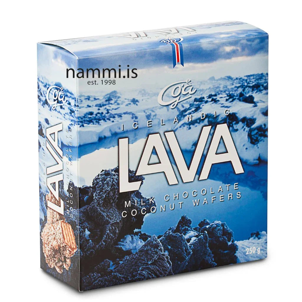 Lava Coconut Chocolate Covered Biscuit & Puffed Rice (250 gr.) - nammi.isGóa Linda