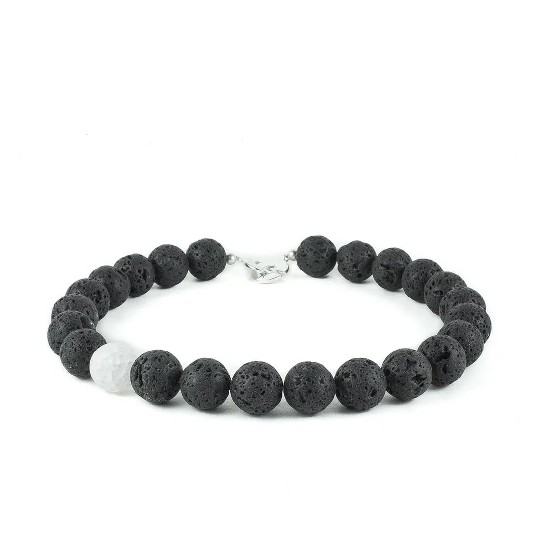 Lava Necklace - Rock Crystal - nammi.is