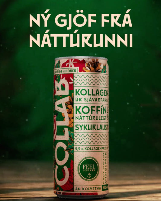 NEW COLLAB Christmas version / Liquorice & Raspberry (330ml.) - nammi.isÖlgerðin