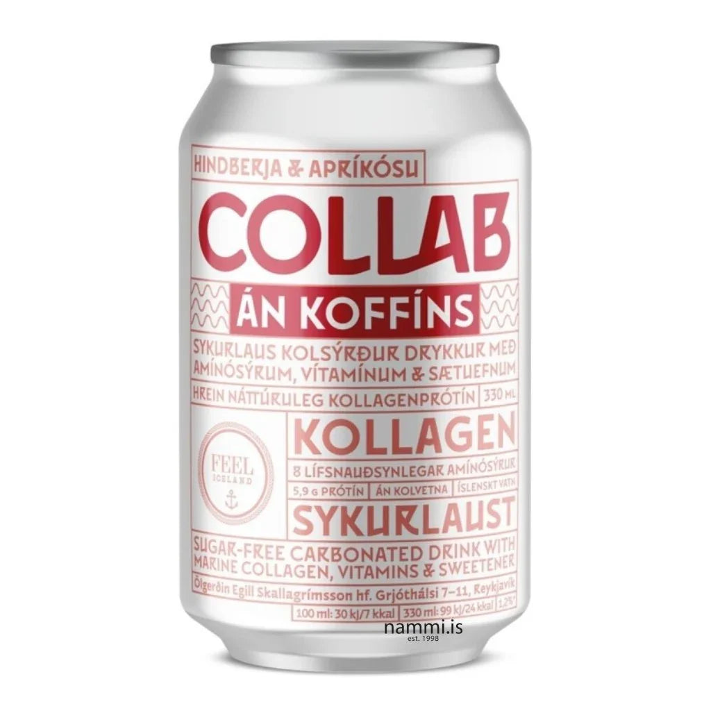 No Coffin COLLAB RED / Raspberry & Apricot / without Coffin (330ml.) - nammi.isÖlgerðin