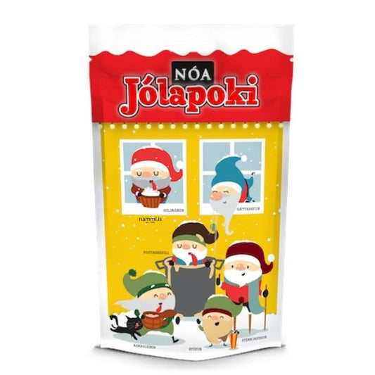 Nóa Jólapoki / Christmas santa bag / 80 gr - nammi.isNói Síríus