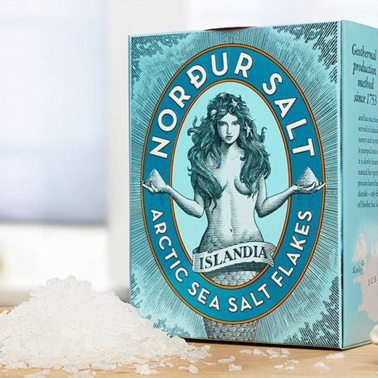 Norður Salt 125gr / Paper box - nammi.is