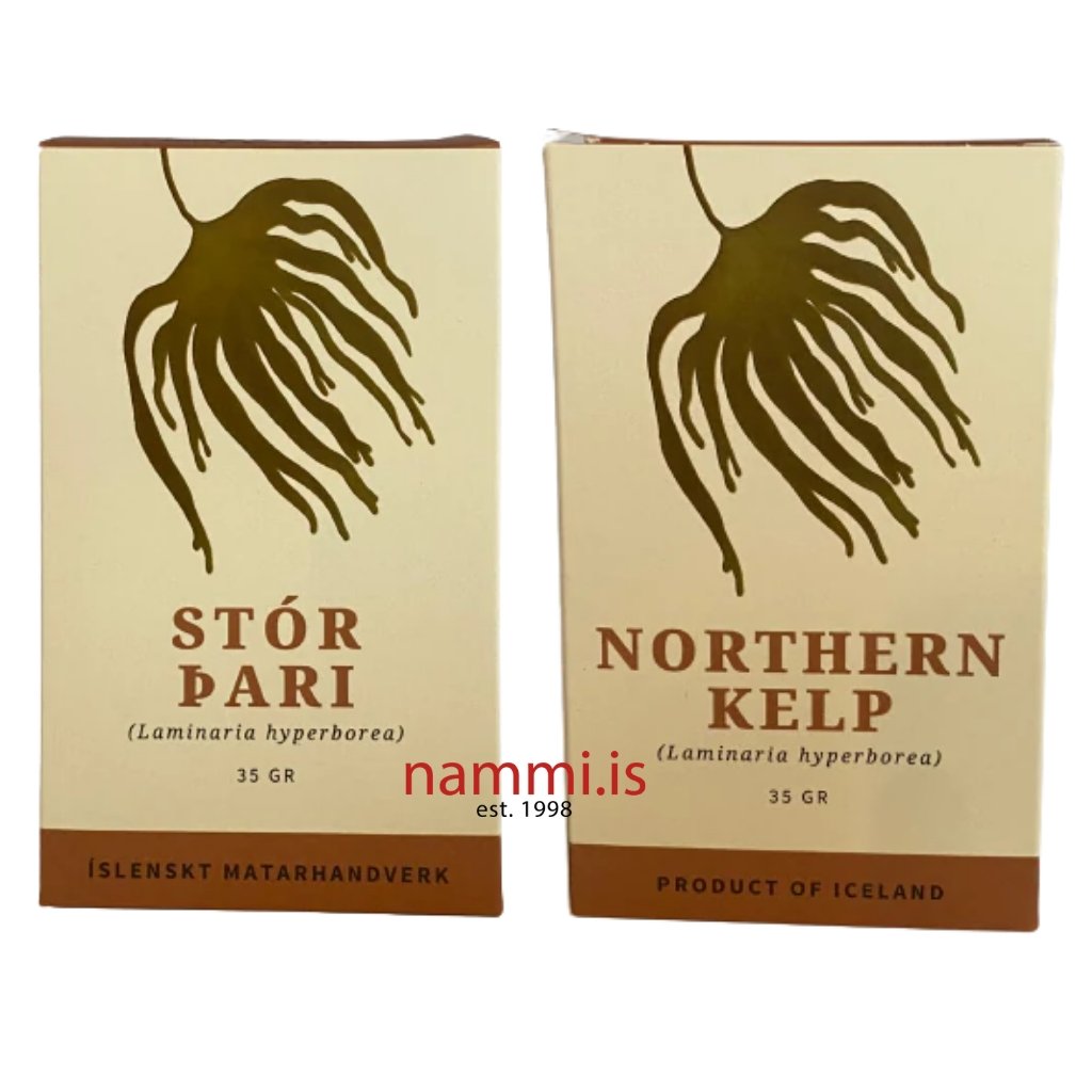 Northern Kelp / Stór þari ( roasted 35 gr.) - nammi.is
