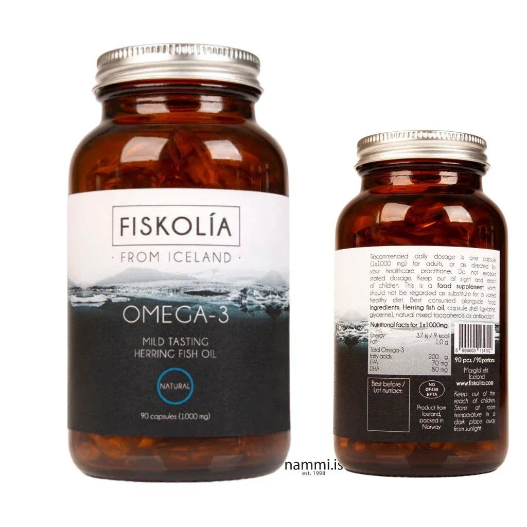 OMEGA-3 FISH OIL / 90 CAPSULES - nammi.isPure Arctic