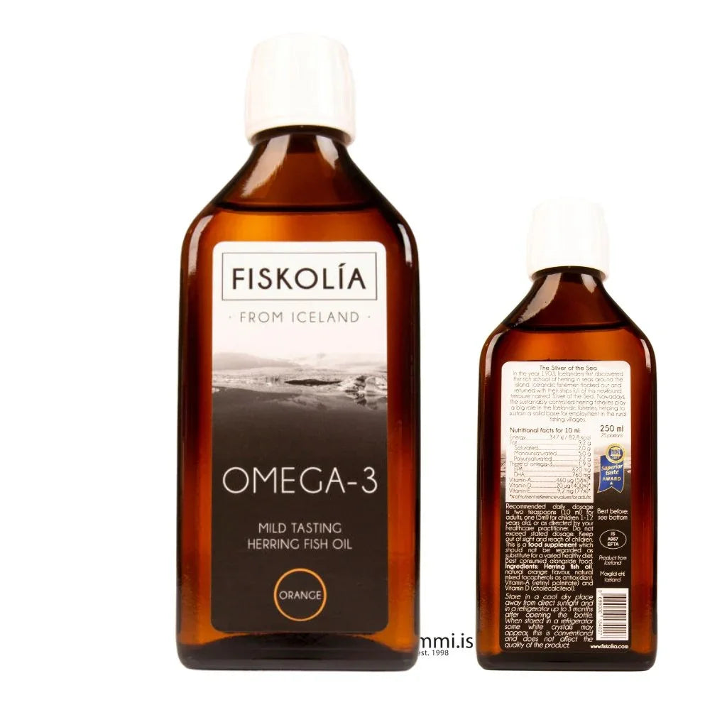 OMEGA-3 FISH OIL - ORANGE FLAVOR - nammi.isPure Arctic
