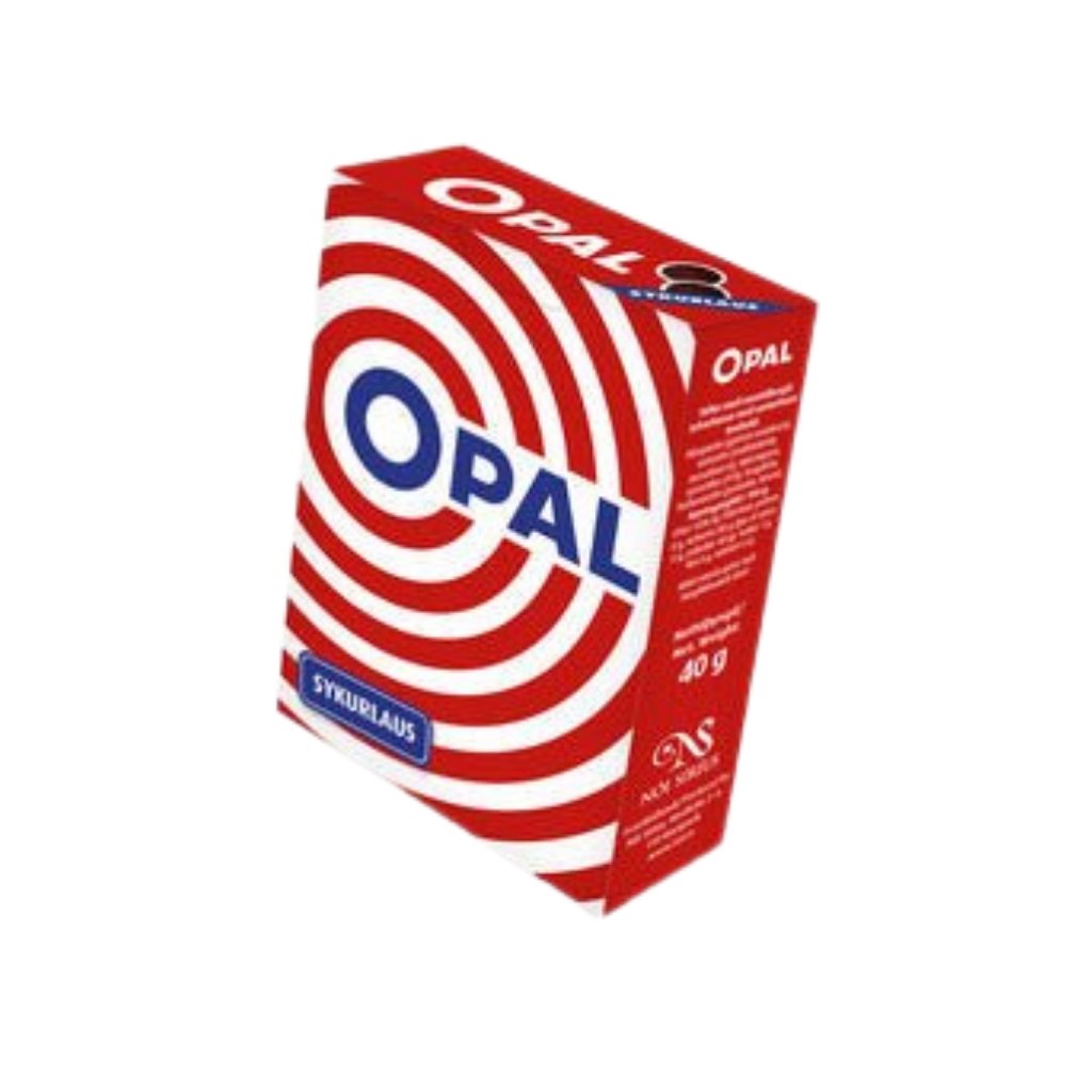 Opal - Red Sugarfree (40 gr.) - nammi.is