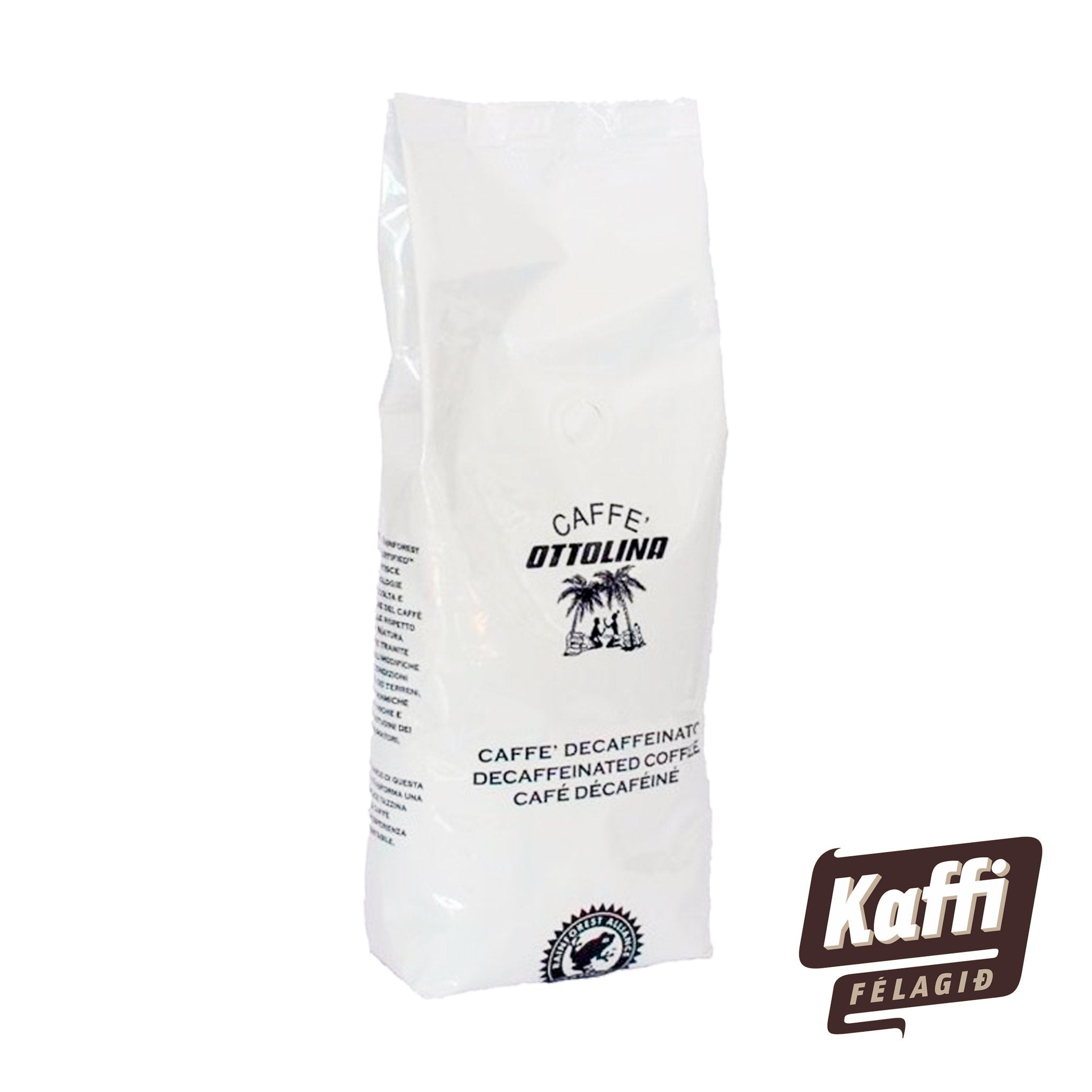 OTTOLINA - Decaf Espresso Beans (500 gr.) - nammi.isKaffifélagið