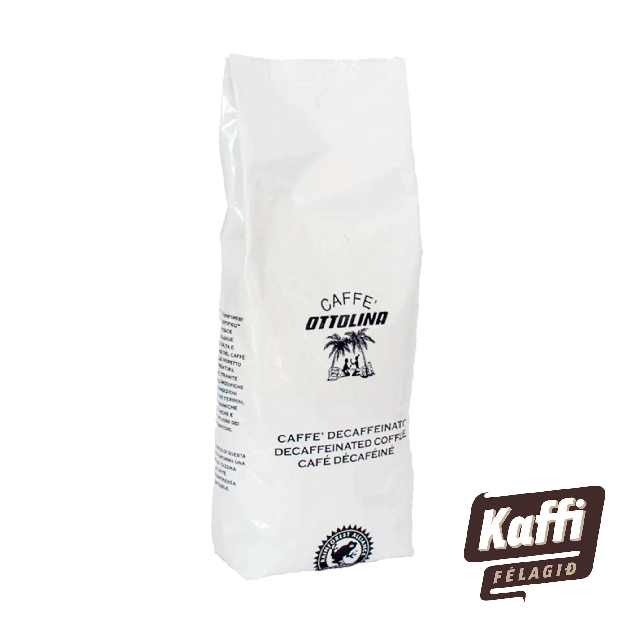 OTTOLINA - Decaf Espresso Beans (500 gr.) - nammi.isKaffifélagið