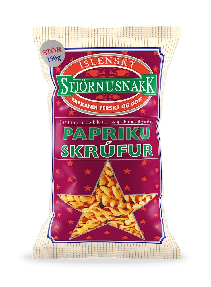 Paprika Spirals (150 gr.) - nammi.is