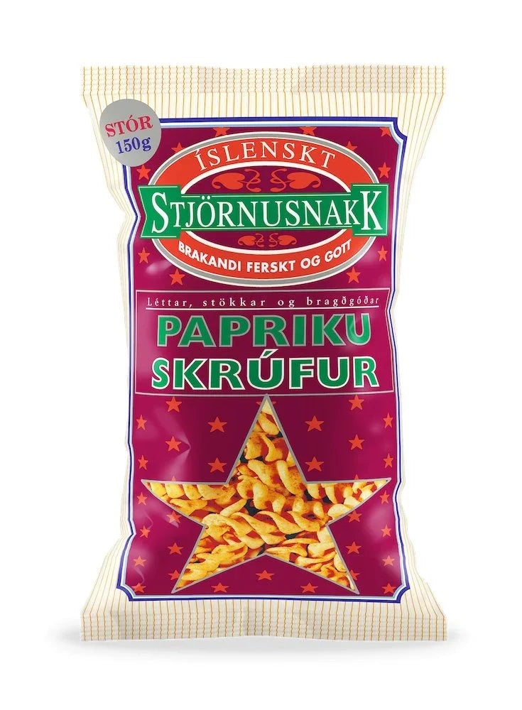 Paprika Spirals (150 gr.) - nammi.is