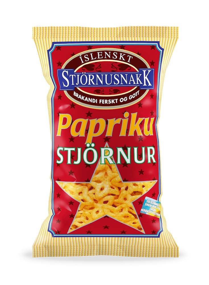 Paprika Stars (90 gr.) - nammi.is