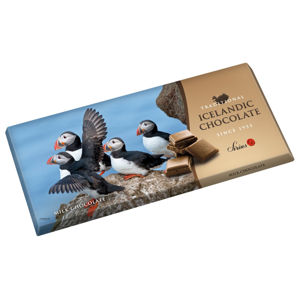 Plain Traditional Icelandic Milk Chocolate (100 gr.) - nammi.isNói Síríus