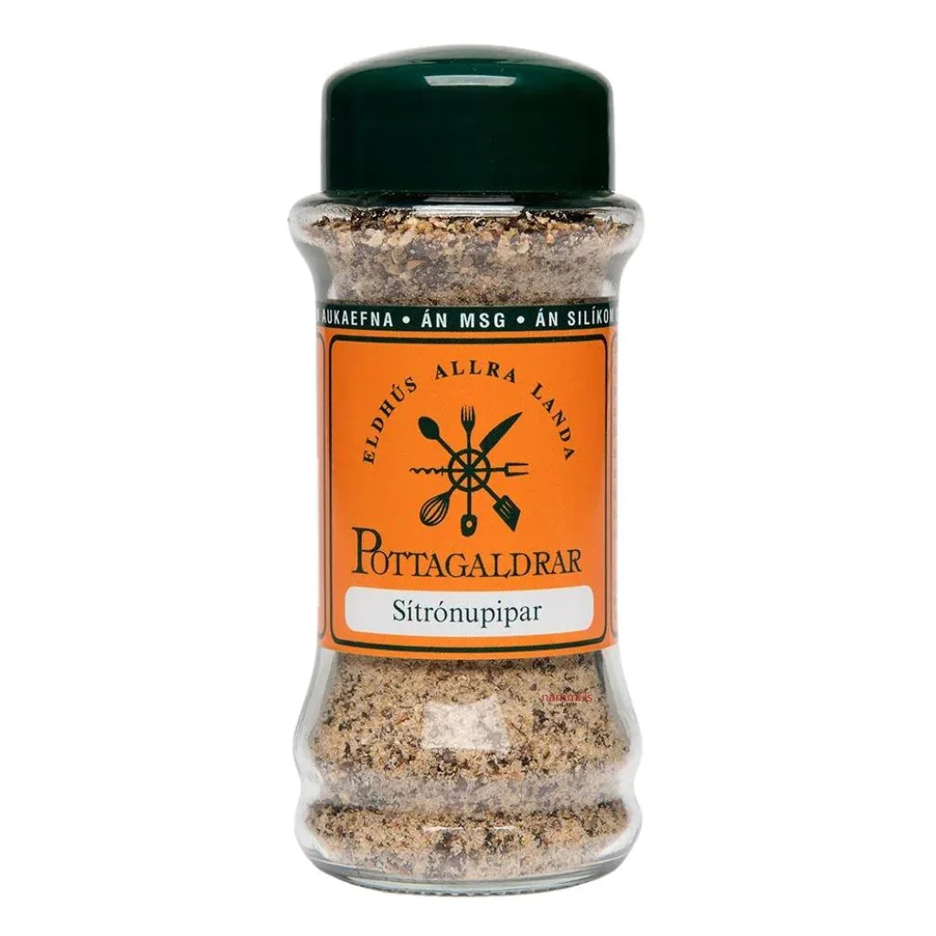 Pottagaldrar Sítrónupipar / Lemon Pepper - nammi.isPottagaldrar