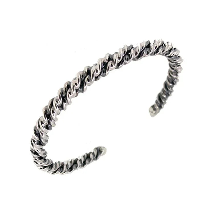 RAGNAR SILVER VIKING BRACELET / SILVER - nammi.is