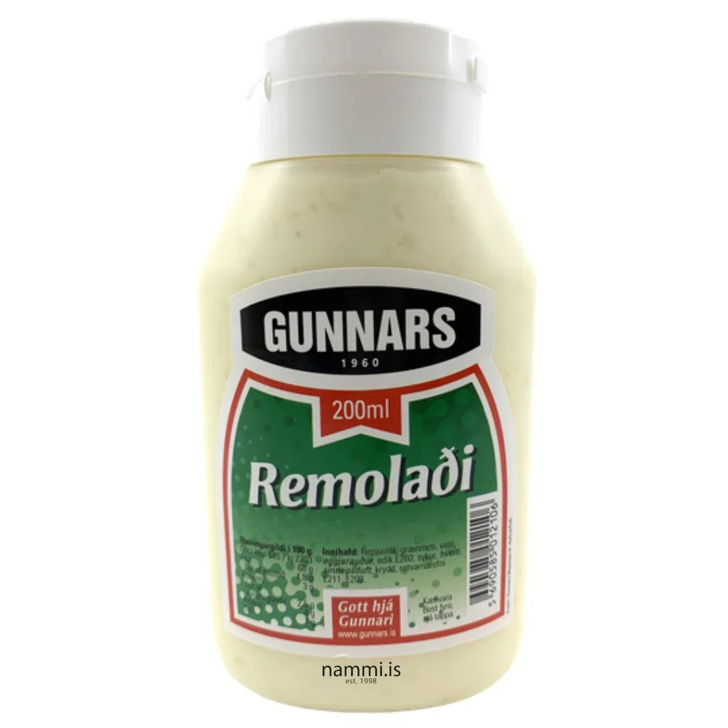 Remulaði (Mayonnaise with Relish) - nammi.isGunnars Majones
