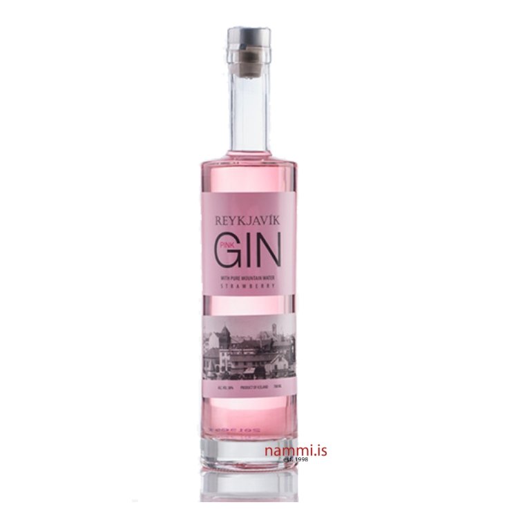 Reykjavík Pink Gin 700 ml. - nammi.is