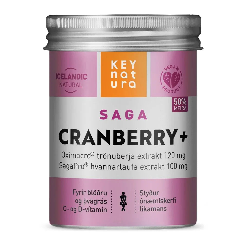 SagaFemme / Cranberry+ - 20 Capsules - nammi.is