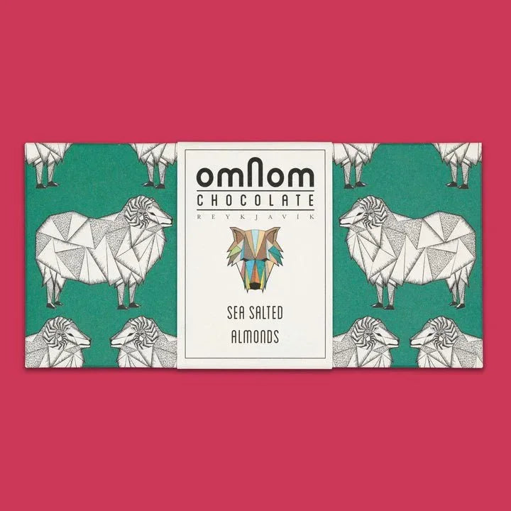 Sea Salted Almonds+ 45% Milk / Omnom Chocolate - nammi.is