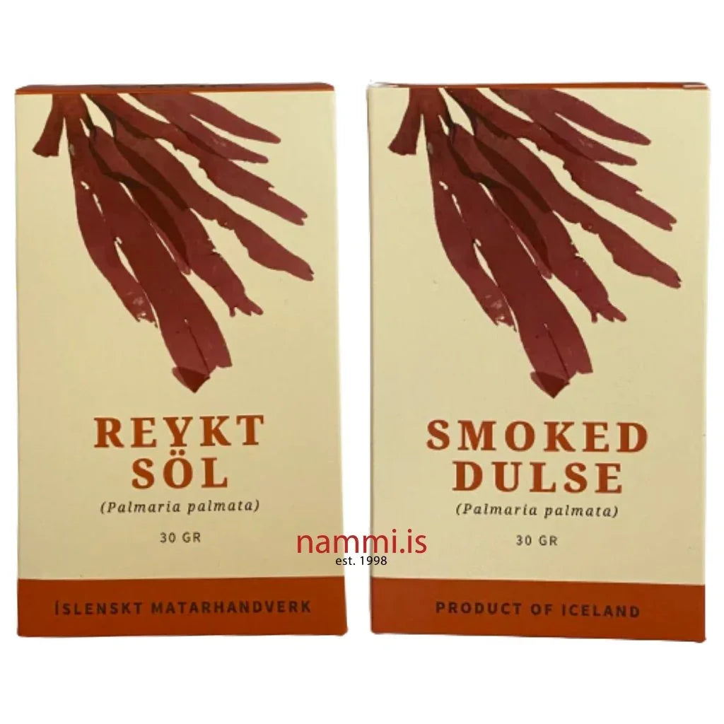 Smoked Dulse whole / Reykt Söl heil / ( 30 gr.) - nammi.is