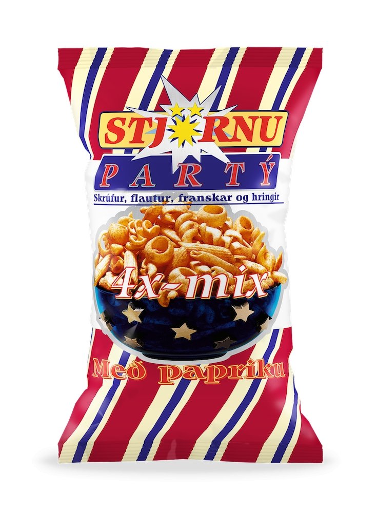 Star Party Mix Paprika (170 gr.) - nammi.is