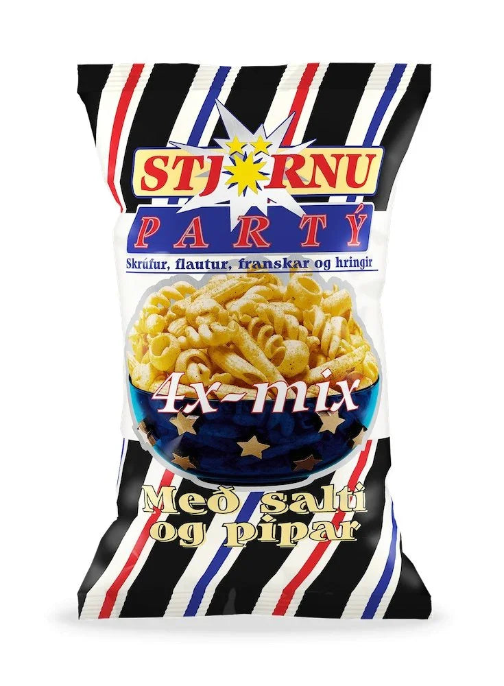 Star Party Mix - Salt & Pepper (170 gr.) - nammi.is