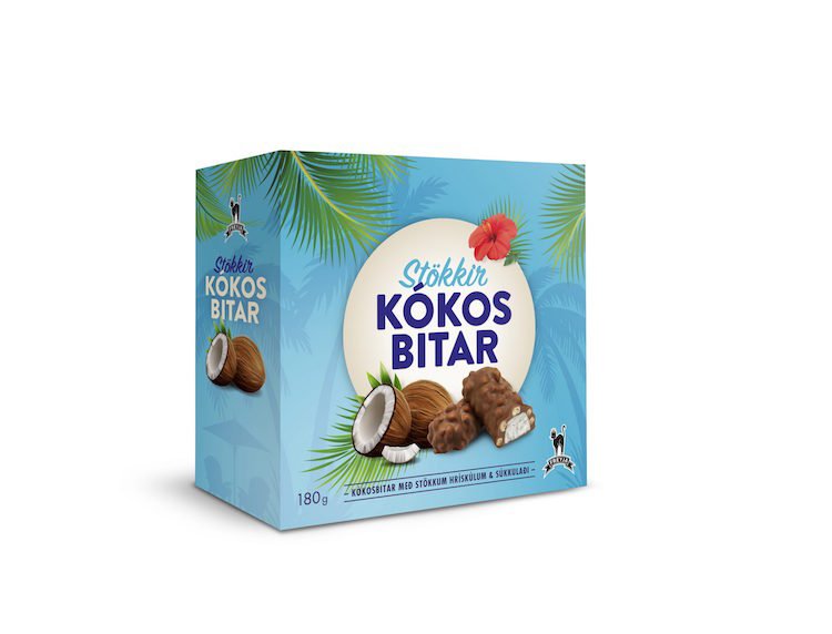 Stökkir Kókosbitar / 180 gr. - nammi.is