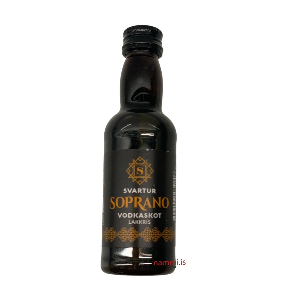 Svartur Soprano Schnapps 50 ml. - nammi.is