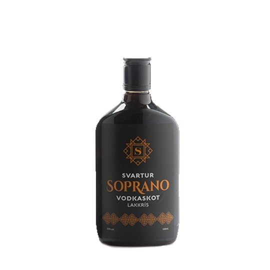 Svartur Soprano Schnapps 500 ml. - nammi.is