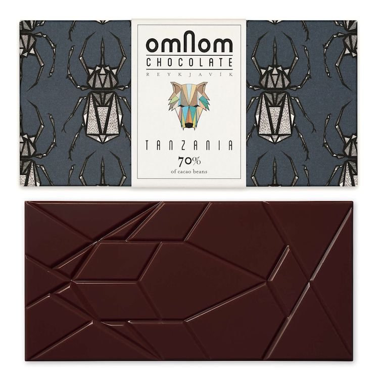 Tanzania 70% Cacao Bean Omnom Chocolate - nammi.is