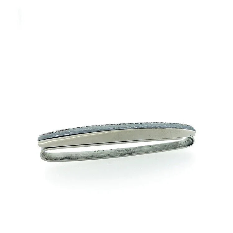 Thingvellir Tie Clip Flat Hammered - nammi.is