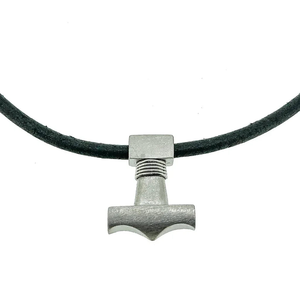 Thors hammer - Titanium Medium - Matt - nammi.isÓfeigur