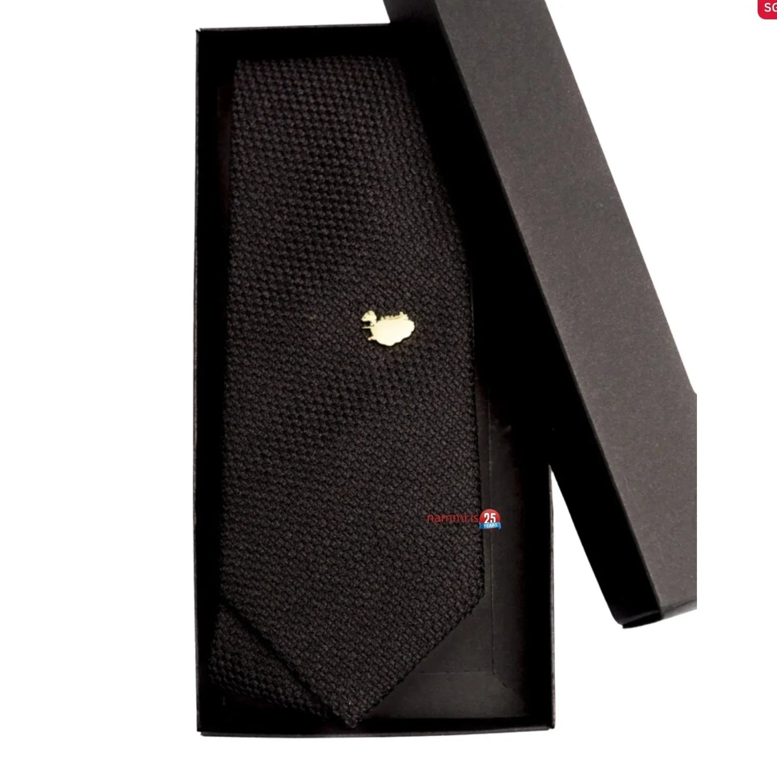 Tie - Black - nammi.isSA Iceland