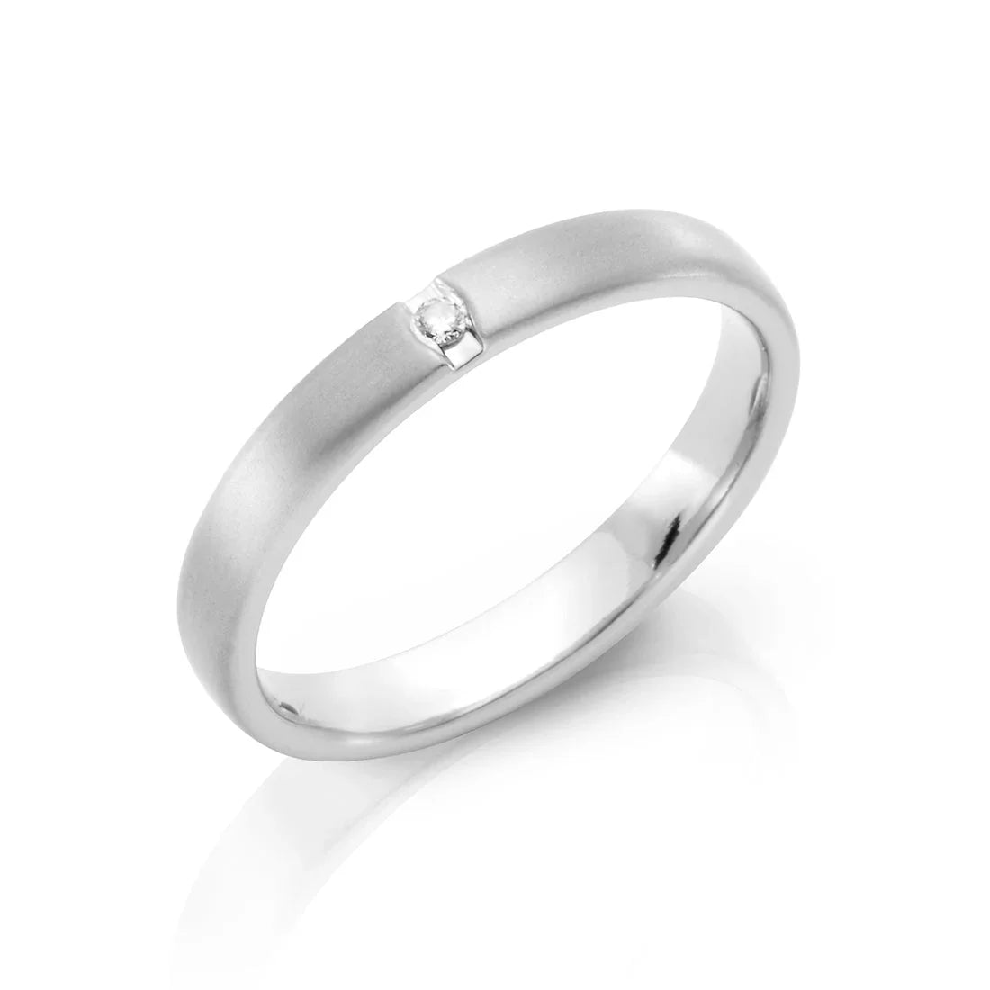 TITAN RING W/DIAMOND MAT - nammi.is