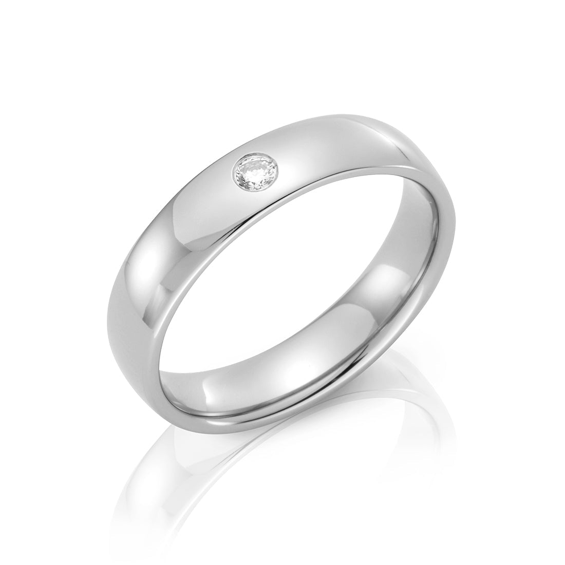 TITAN RING W/DIAMOND POLISH - nammi.is