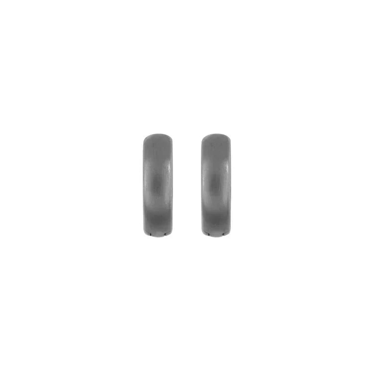 Titanium - Hoop earrings - Matte dia 9mm - nammi.is