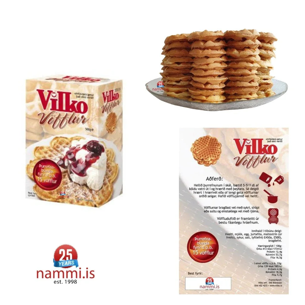 Vilko Waffle MIx (500gr.) - nammi.isVilko