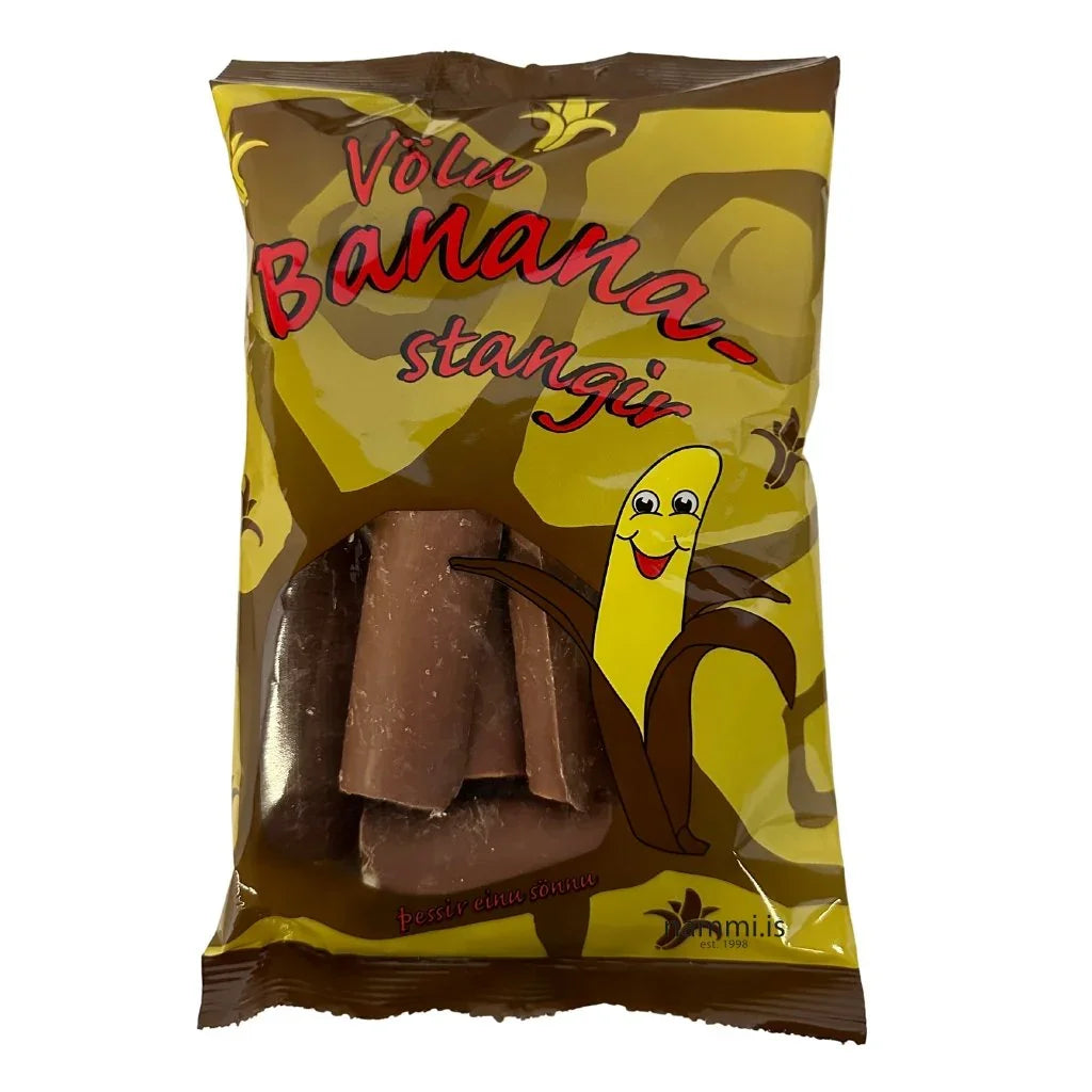 Völu Bananastangir 150 gr - nammi.isKólus