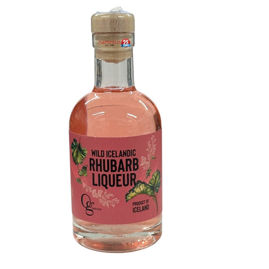 Wild Icelandic Rhubarb Liqueur 200 ml. - nammi.isOg natura