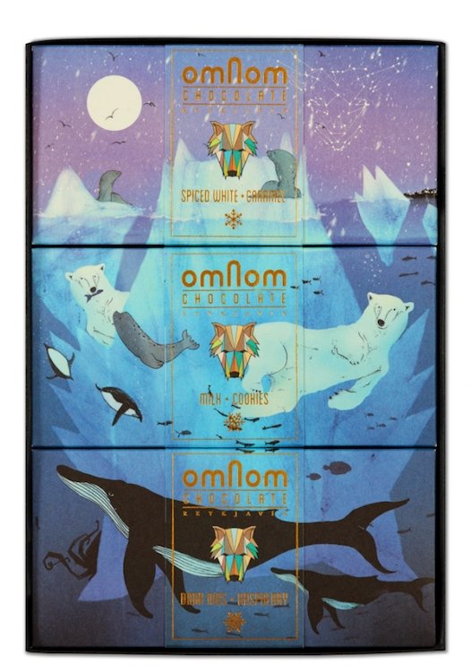 Winter Collection / Omnom Chocolate 3x60 gr - nammi.is