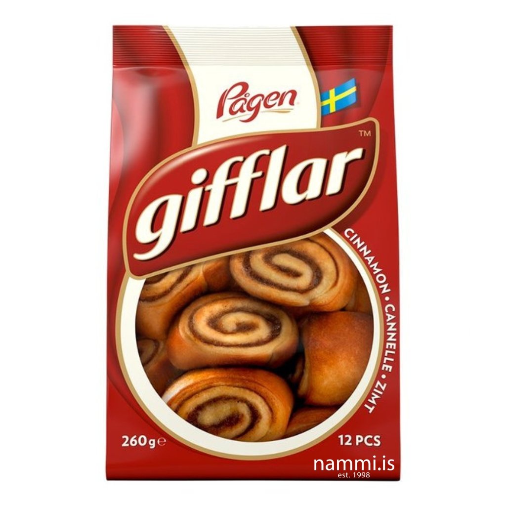 10 x Pagen Gifflar (10x260gr) - nammi.isnammi.is