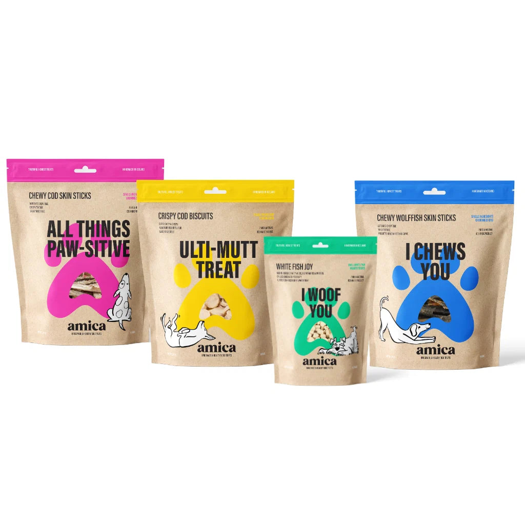 4 PACK Amiga Dog Food / 4x100 gr.