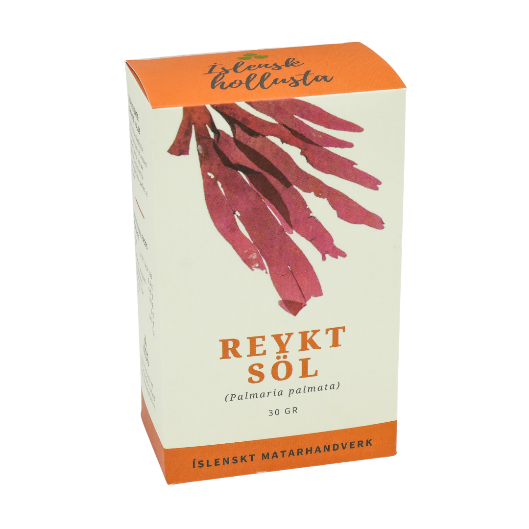 Smoked Dulse whole / Reykt Söl heil / ( 30 gr.)