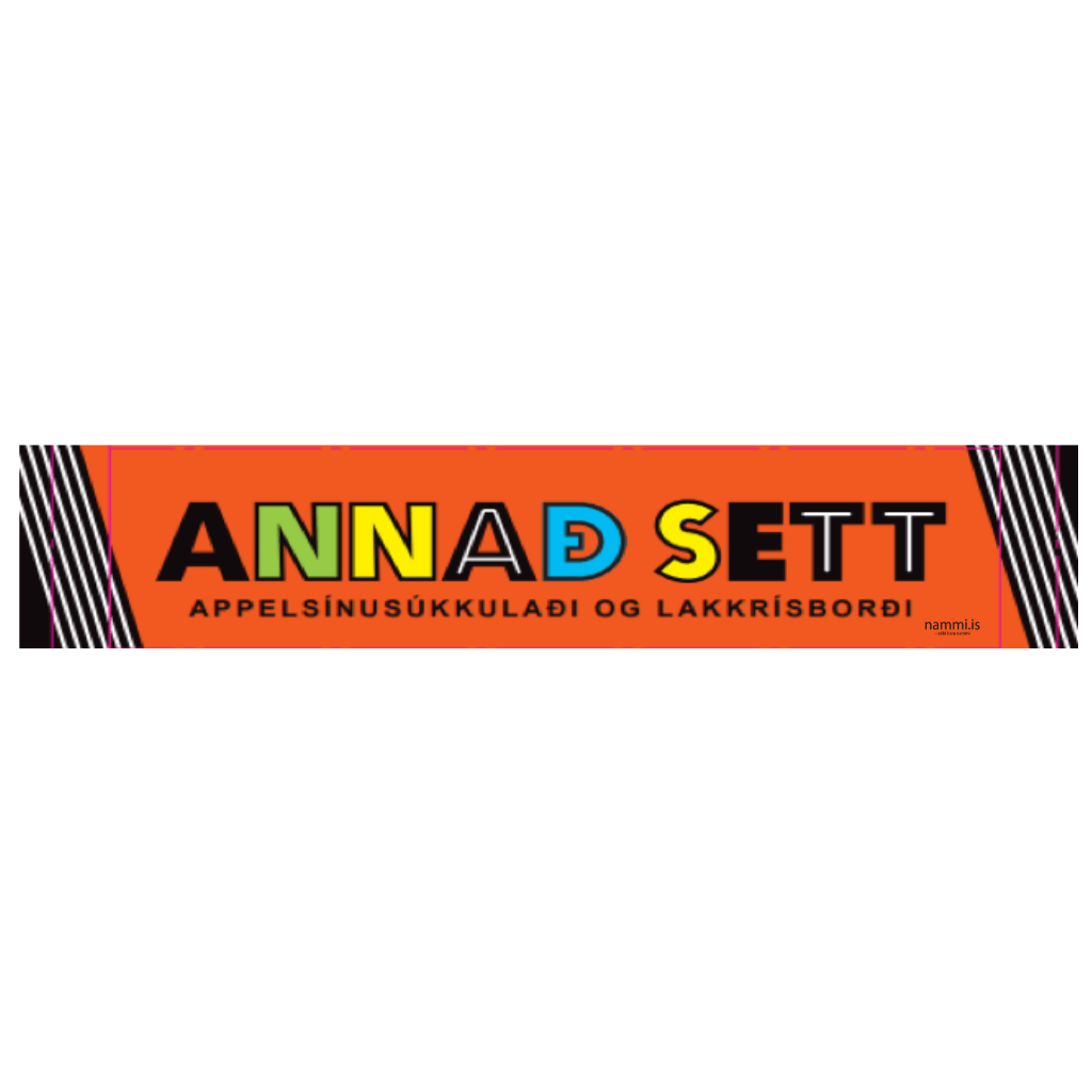 Annað Sett / Orange (38 gr.) - nammi.isNói Síríus