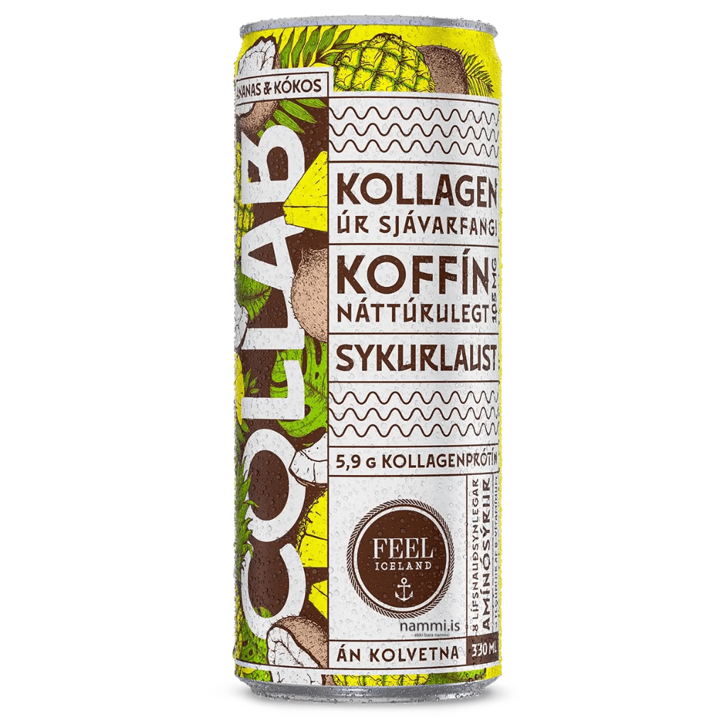 COLLAB Pineapple & Cocos (330ml.) - nammi.isCollab