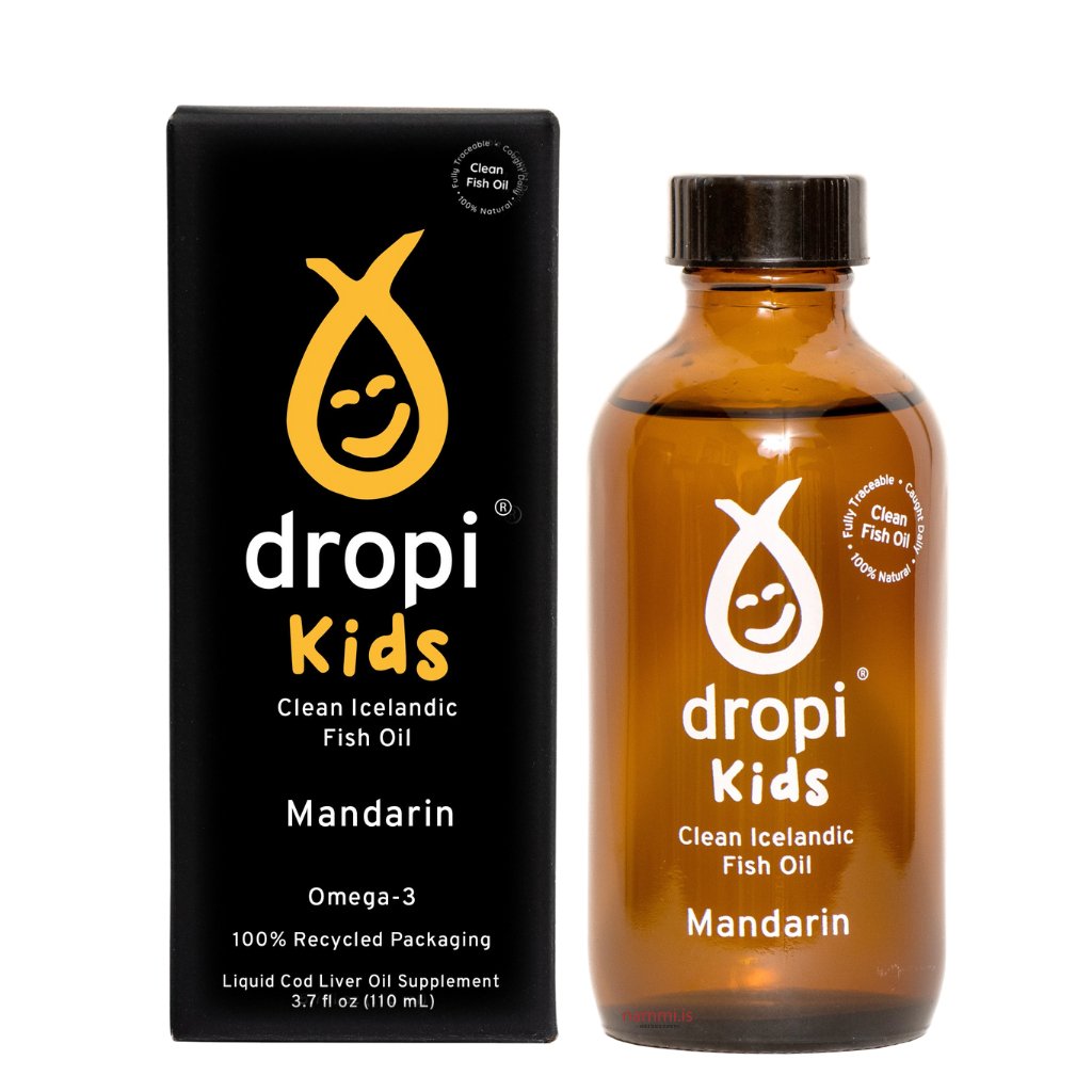 Dropi Kids / Mandarin Cod liver oil (110 ml) - nammi.isDropi