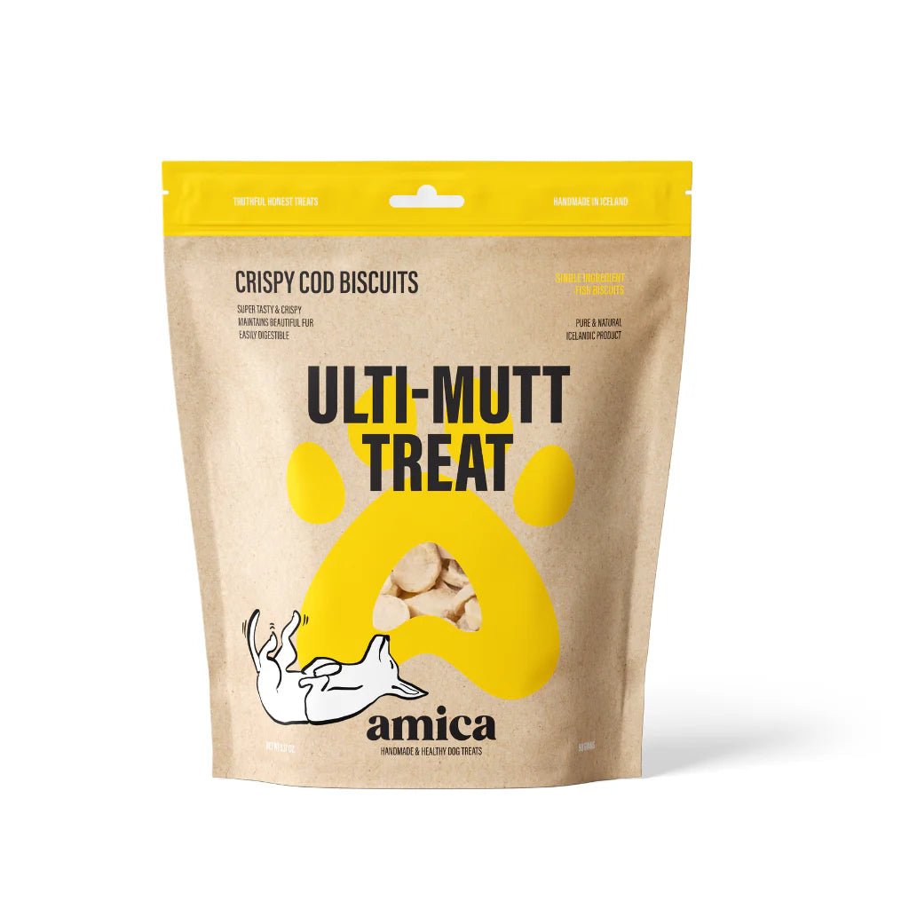 FISH Fillet BISCUITS / Ulti - Mutt Treat 90 gr. - nammi.isAmica Treats