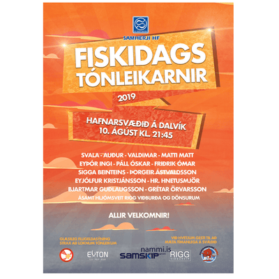 Fiskidags Tónleikarnir 2019 DVD - nammi.isVara Hættir